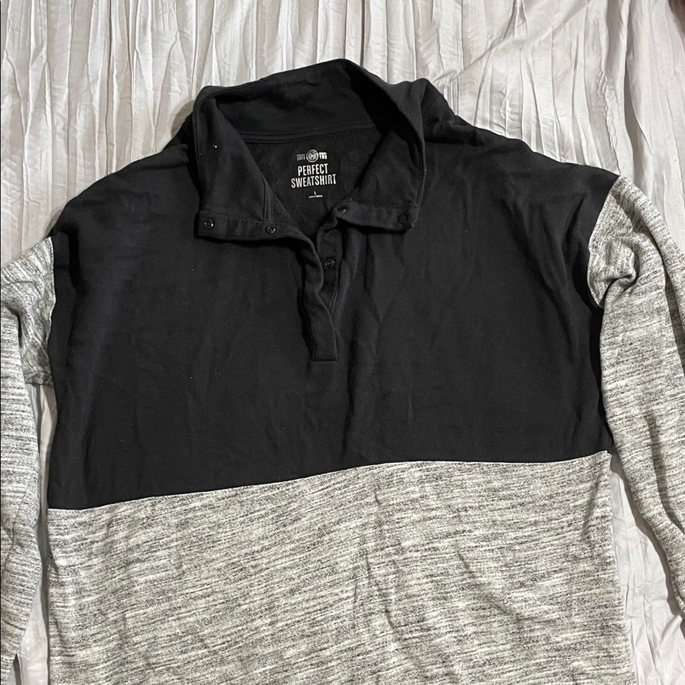SO Black and Gray Sweatshirt